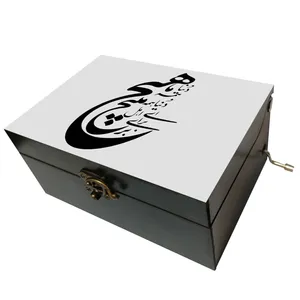 جعبه موزیکال مدل هندلی طرح هیچ کد 3044