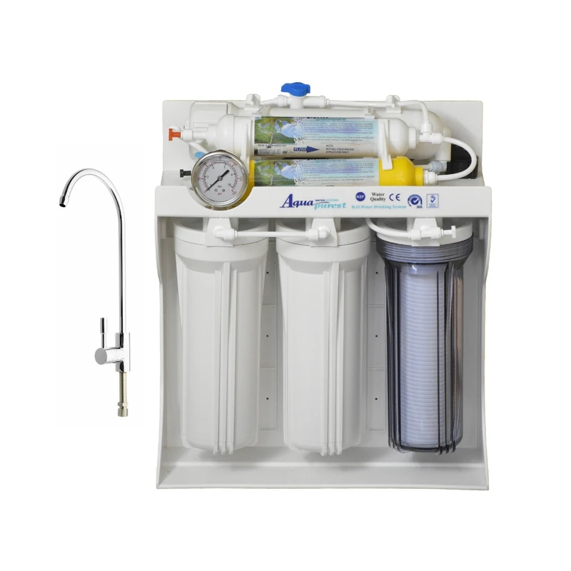 دستگاه تصفیه کننده آب آکوا پیورست مدل TM 1011 به همراه شیر اهرمی