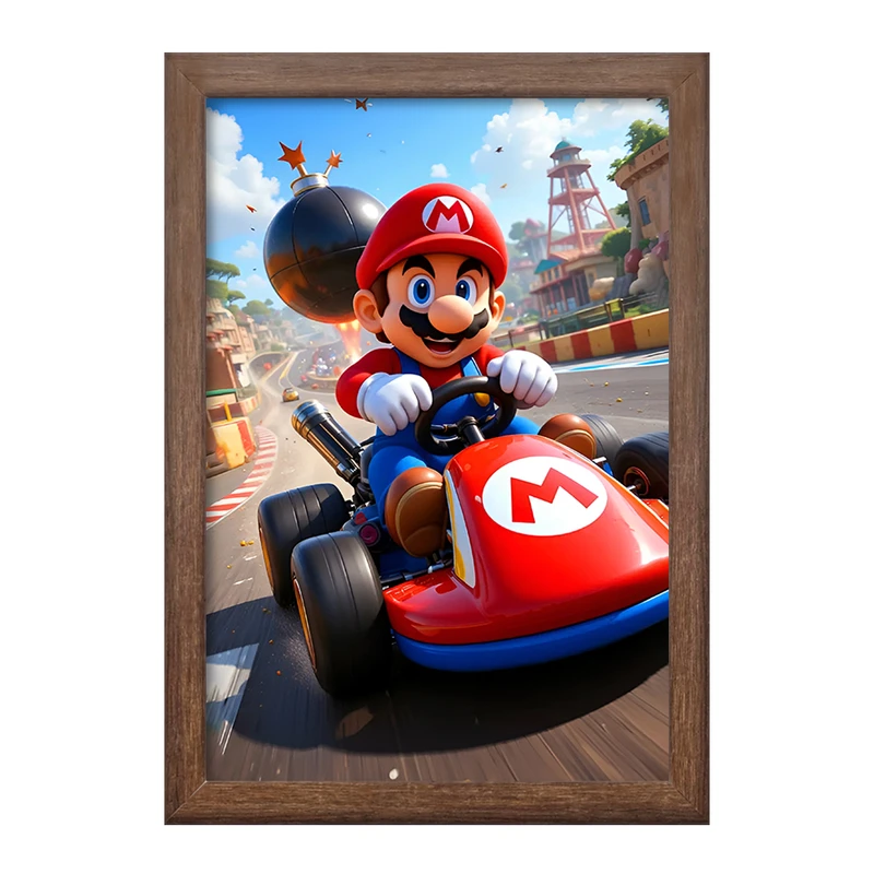 تابلو خندالو طرح سوپر ماریو کد F12638