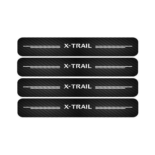 برچسب بدنه  خودرو مهدیار طرح پارکابی کربن کد SP151 مناسب برای نیسان ایکس تریل بسته 4عددی