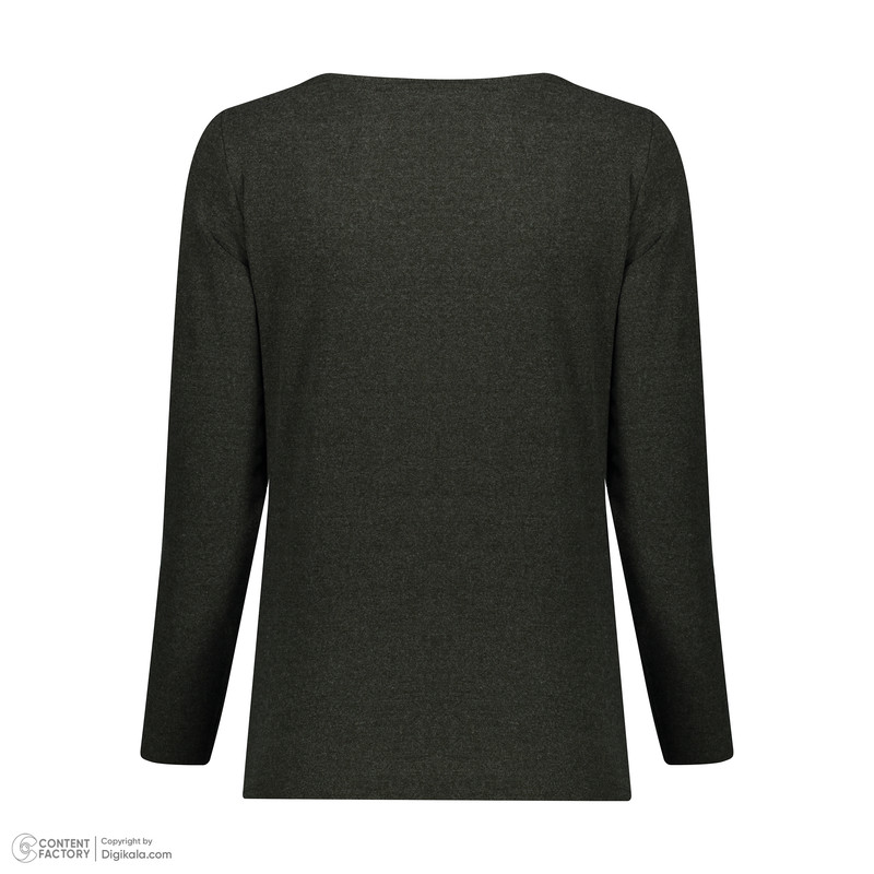 ست تی‌شرت آستین بلند و شلوار زنانه ناربن مدل 15211100 رنگ سبز تیره