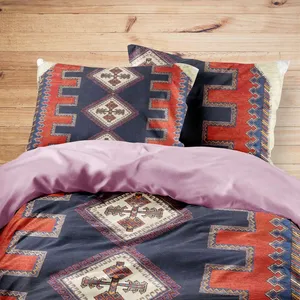 سرویس روتختی مدوپد طرح فرش سیرجان مدل C-Sirjan02 یک نفره 4 تکه