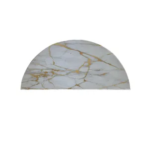 پادری مدل نیم دایره طرح سنگ کد 8590 سایز 90×45 سانتی متر