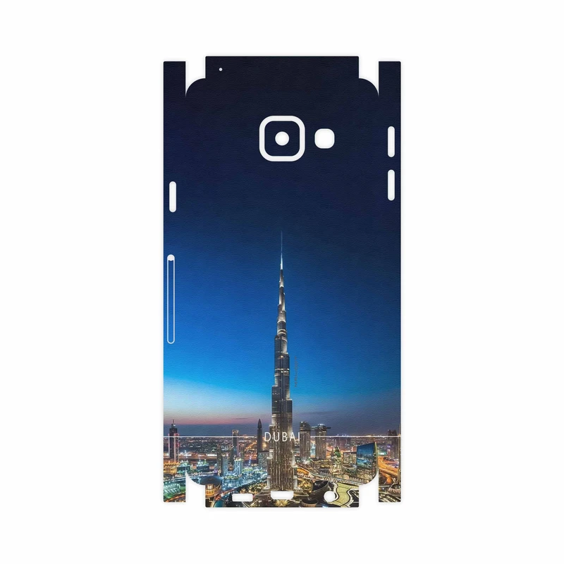 برچسب پوششی ماهوت مدل Dubai City-FullSkin مناسب برای گوشی موبایل سامسونگ Galaxy A3 2016