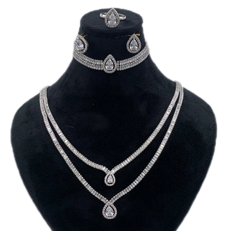 نیم ست زنانه مدل جواهری KYSER025