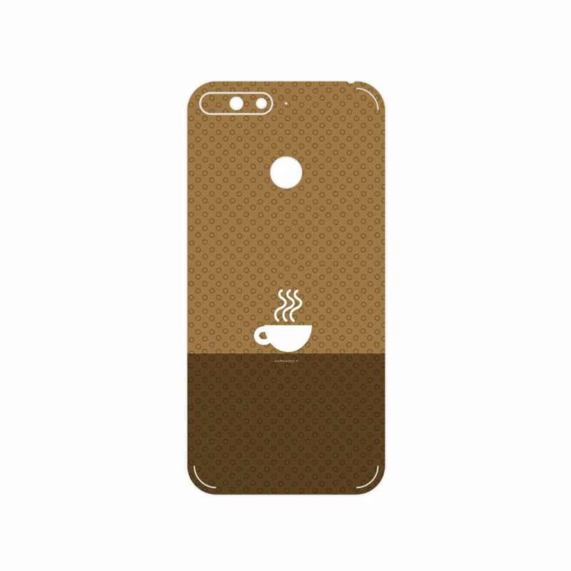 برچسب پوششی ماهوت مدل Minimal Cup of Coffee Icon مناسب برای گوشی موبایل هوآوی Y6 Prime 2018