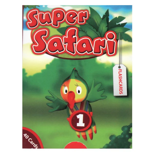 فلش کارت Super Safari 1 اثر جمعی از نویسندگان انتشارات راه ابریشم
