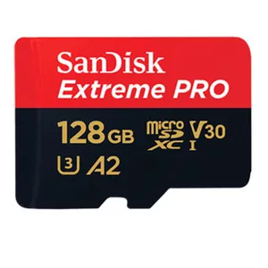 SANDISK Extreme PRO  IPM UHS-I U3 Class A2 170MBps microSDXC 128GB  