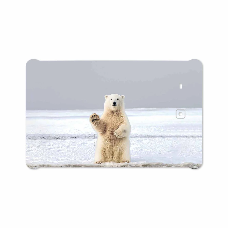 برچسب پوششی ماهوت مدل Polar bear مناسب برای تبلت سامسونگ Galaxy Tab E 9.6 2015 T560