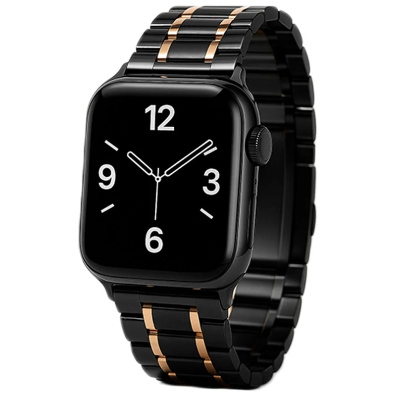 بند مسیر مدل Ceramic Steel مناسب برای اپل واچ 49 میلی متری سری Ultra