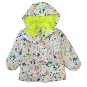 کاپشن دخترانه مدل مزرعه فیل ها