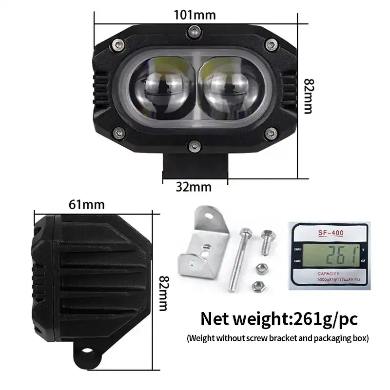 پروژکتور خودرو مدل SD-30W  بسته دو عددی