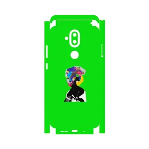 MAHOOT Collage of Women Portrait 3-FullSkin Cover Sticker for Nokia 8.1