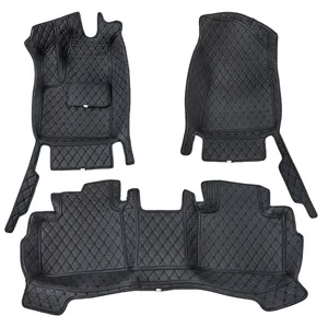 کفپوش 5بعدی خودرو مدل Tsچرم گلدوزی مناسب برای اوتلندر