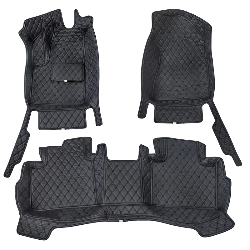 کفپوش پنج بعدی خودرو مدل چرم گلدوزی مناسب برای اوتلندر