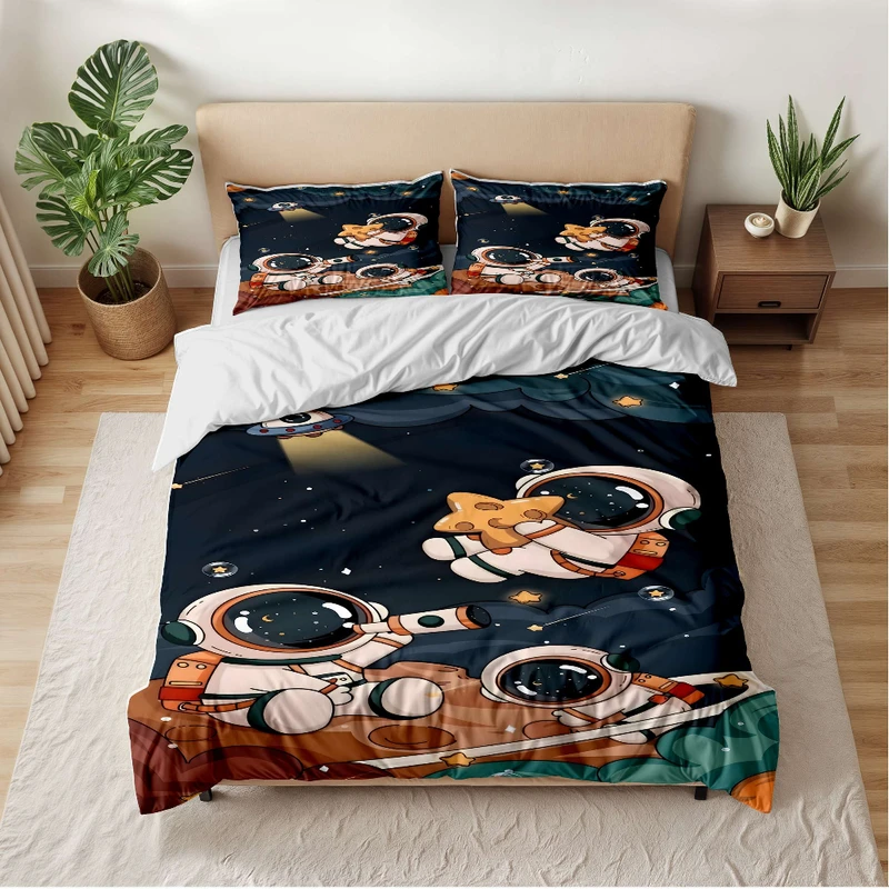 سرویس خواب 1 نفر 5 تکه مدل فضانورد کد space 911