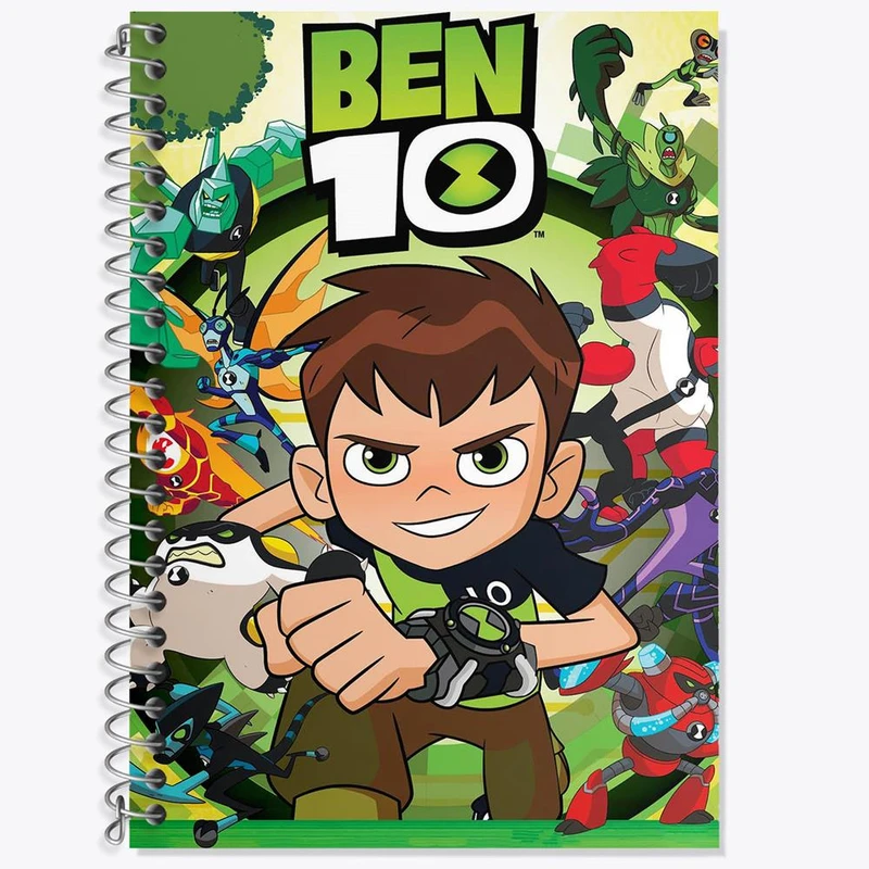 دفتر لغت 50 برگ خندالو مدل بن تن Ben 10 کد 3362