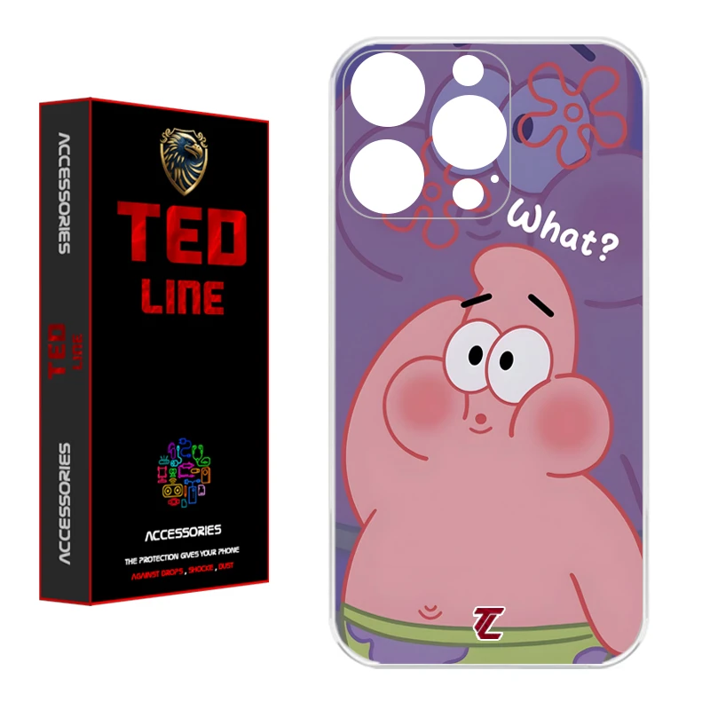 کاور تد لاین طرح پاتریک کد 1121 مناسب برای گوشی موبایل اپل Iphone 15 Pro 