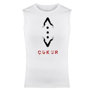 تاپ مردانه مدل گودال کد 66 رنگ سفید 