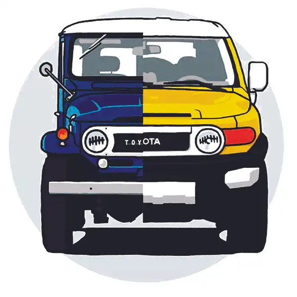 استیکر پارچه و لباس مدل اف جی کد 10