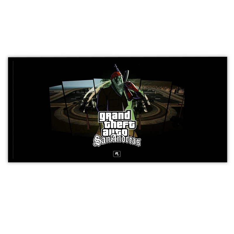 تابلو بکلیت طرح بازی GTA مدل B-S2423