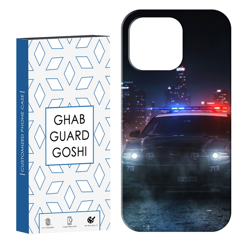 کاور قاب گارد گوشی طرح پلیسی کد Dimo-139 مناسب برای گوشی موبایل اپل  IPHONE 13 PRO MAX