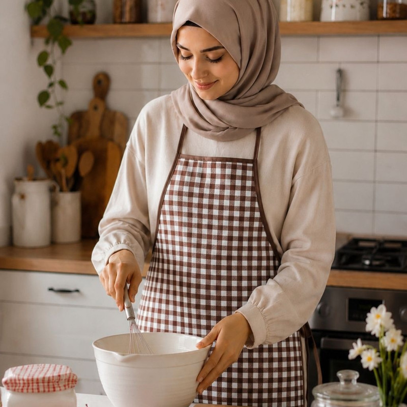 پیش بند آشپزخانه تولیدی داشاب مدل چهارخانه کد 009