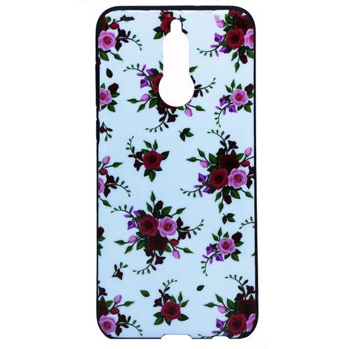 کاور طرح flowers مدل TD-01 مناسب برای گوشی موبایل هوآوی Mate 10 Lite