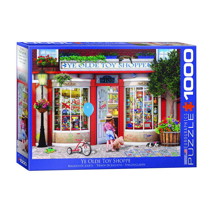 پازل 1000 تکه یوروگرافیکس پازلز طرح Ye Olde Toy Shoppe كد 60005406