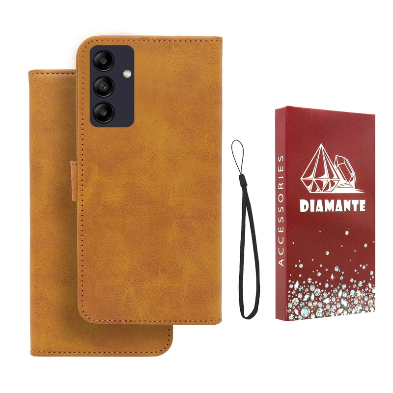 کیف کلاسوری دیامانته مدل Bandaviz Rd مناسب برای گوشی موبایل سامسونگ Galaxy A16 به همراه بند آویز