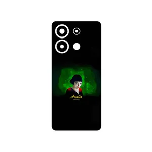 MAHOOT Le Fabuleux Destin dAmelie Poulain Cover Sticker for Xiaomi Redmi Note 13 4G