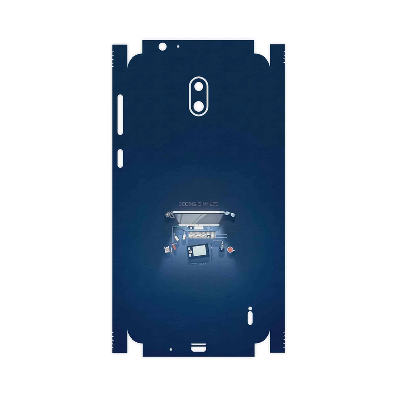 برچسب پوششی ماهوت مدل Programming 3-FullSkin مناسب برای گوشی موبایل نوکیا 2