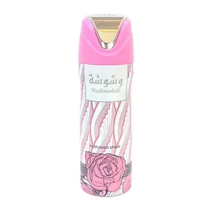 اسپری بدن زنانه لطافه مدل وشوشه حجم 200 میلی لیتر