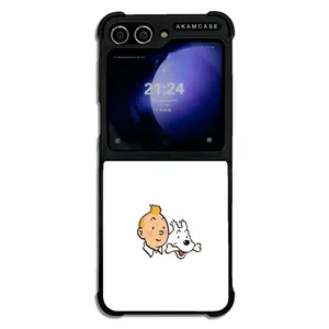 AKAM AMC-WSGZFLIP5-TINTIN-3 Cover For Samsung Galaxy Z Flip 5