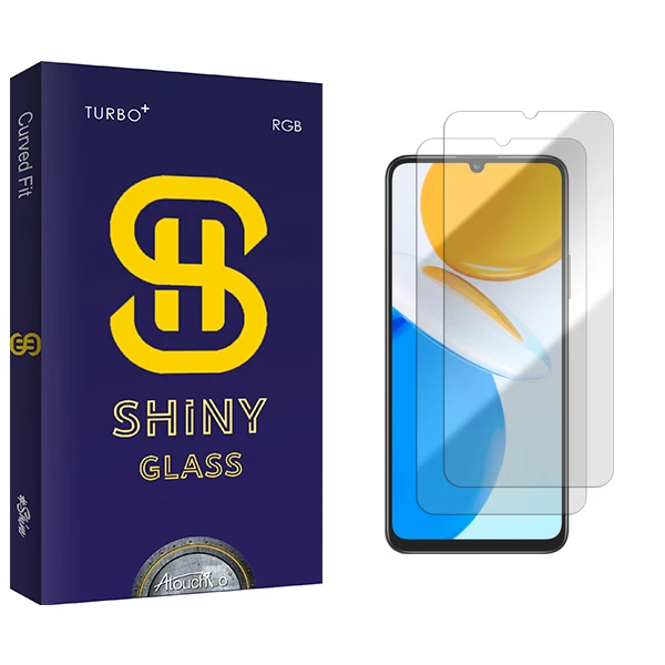 محافظ صفحه نمایش شیشه ای آتوچبو مدل Shiny GlassMIX2106 مناسب برای گوشی موبایل آنر X7 بسته دو عددی