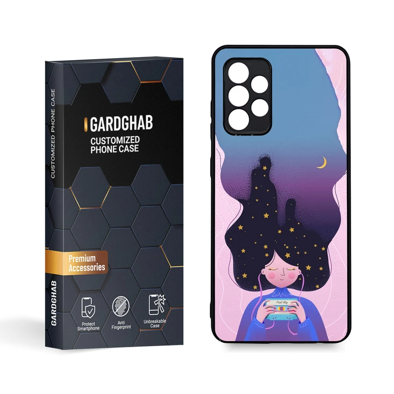  کاور گارد قاب مدل دخترانه مناسب برای گوشی موبایل سامسونگ Galaxy A52/A52s
