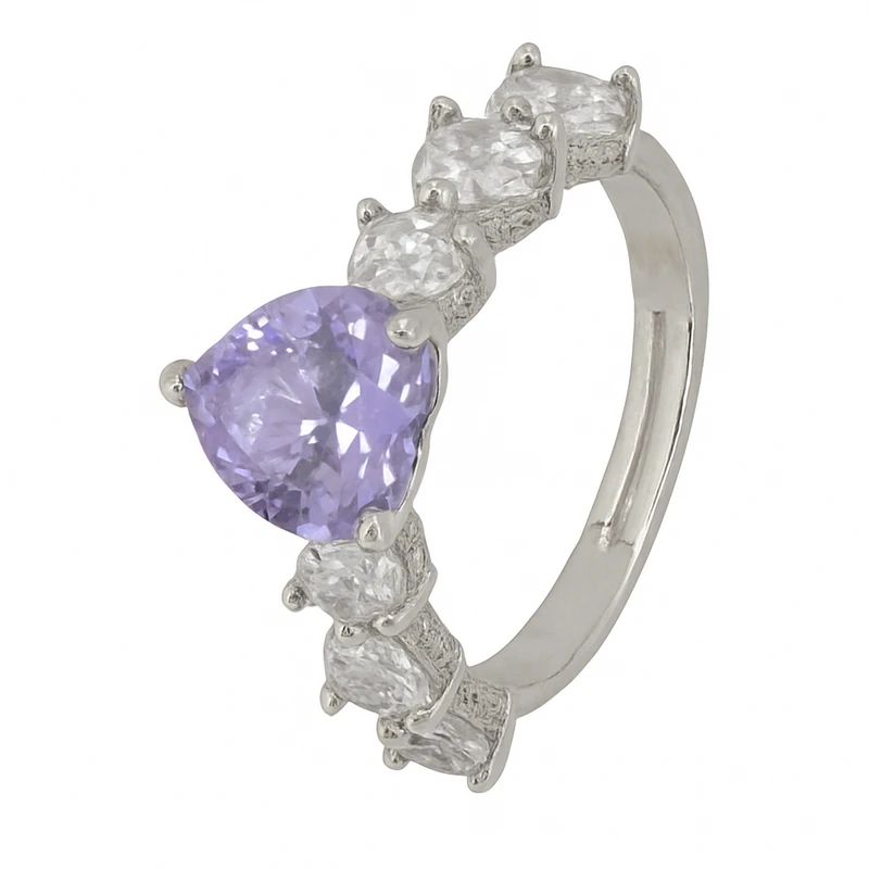 انگشتر زنانه زودیکا مدل جواهری کد AAE629