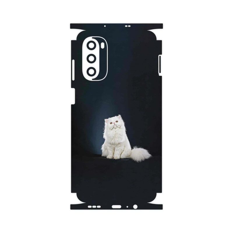 برچسب پوششی ماهوت مدل Persian_cat-FullSkin مناسب برای گوشی موبایل موتورولا Moto G52