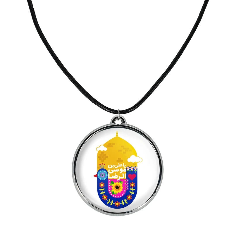 گردنبند خندالو مدل حرم امام رضا کد 3710737108