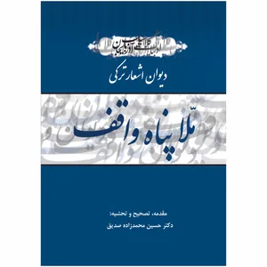 کتاب دیوان اشعار ترکی اثر دکتر حسین محمدزاده صدیق انتشارات اختر