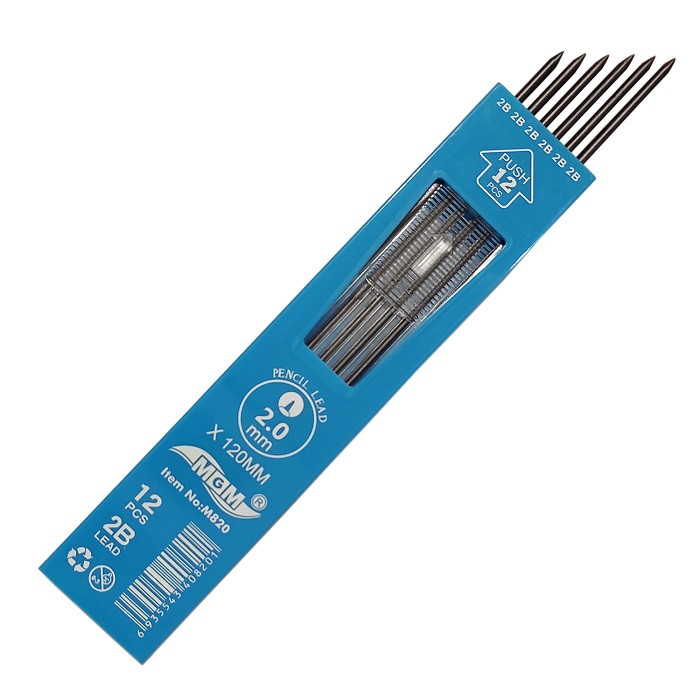 نوک مداد نوکی 2 میلی‌متری ام‌جی‌ام مدل M820-Blu