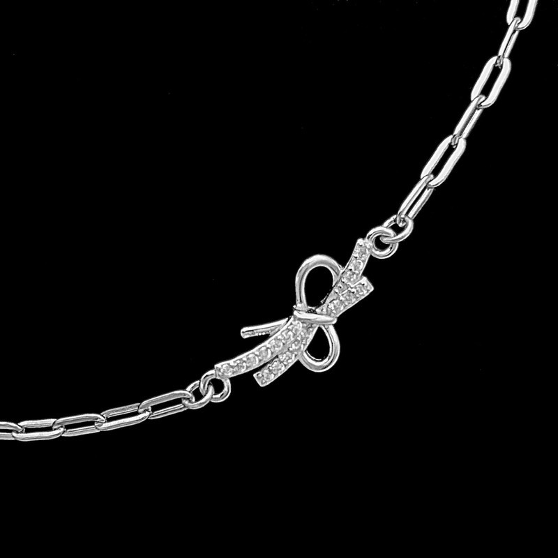 پابند نقره زنانه مدل PS504