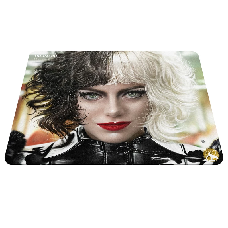 ماوس پد هومرو مدل cruella emma stone مدل A1245 