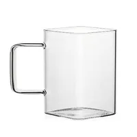 لیوان مدل مربع دسته رنگی کد 1369n 2