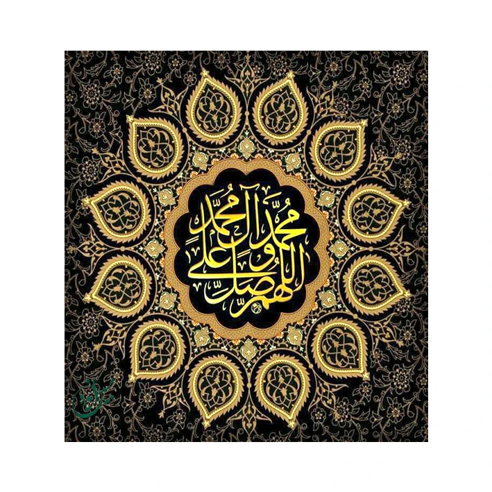 کاشی مبین ایده طرح حضرت محمد (ص) km10 کد 1154
