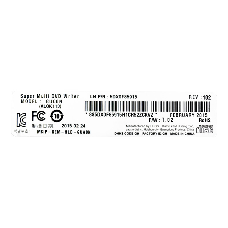 درایو DVD اینترنال مدل GUC0N