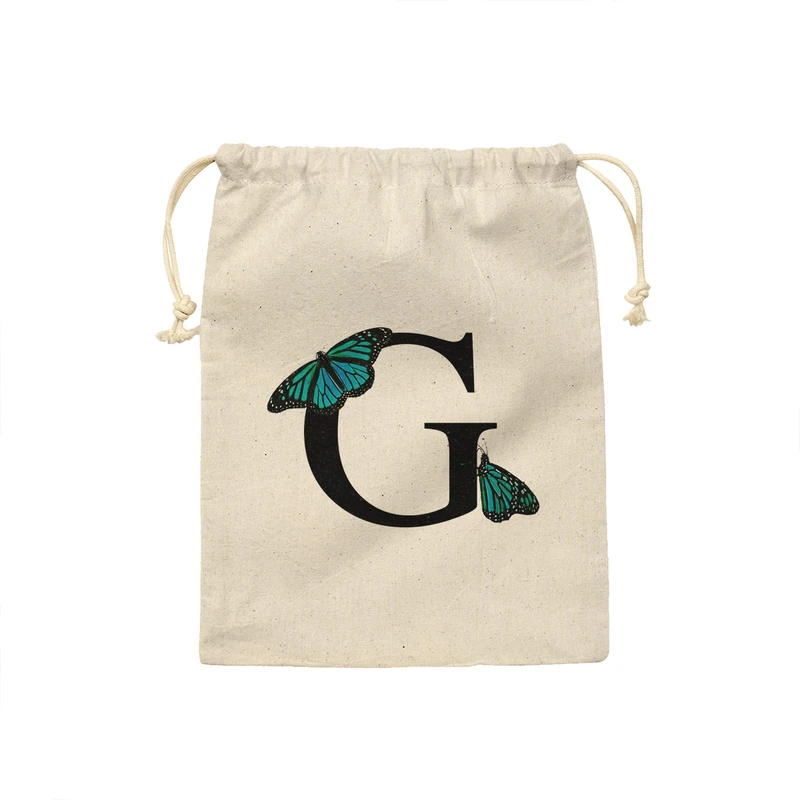 کیسه نان و سبزی ترمه طراحان ایده مدل حرف G پروانه ای کد cfp3009 - S