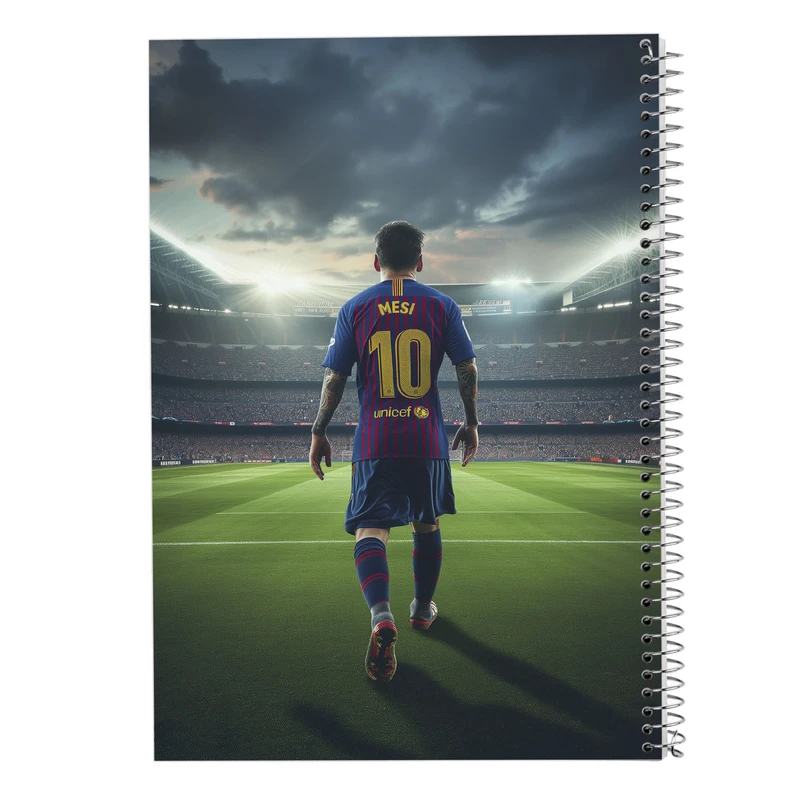 دفتر شطرنجی 50 برگ مدوپد مدل مسی messi کد DF14057