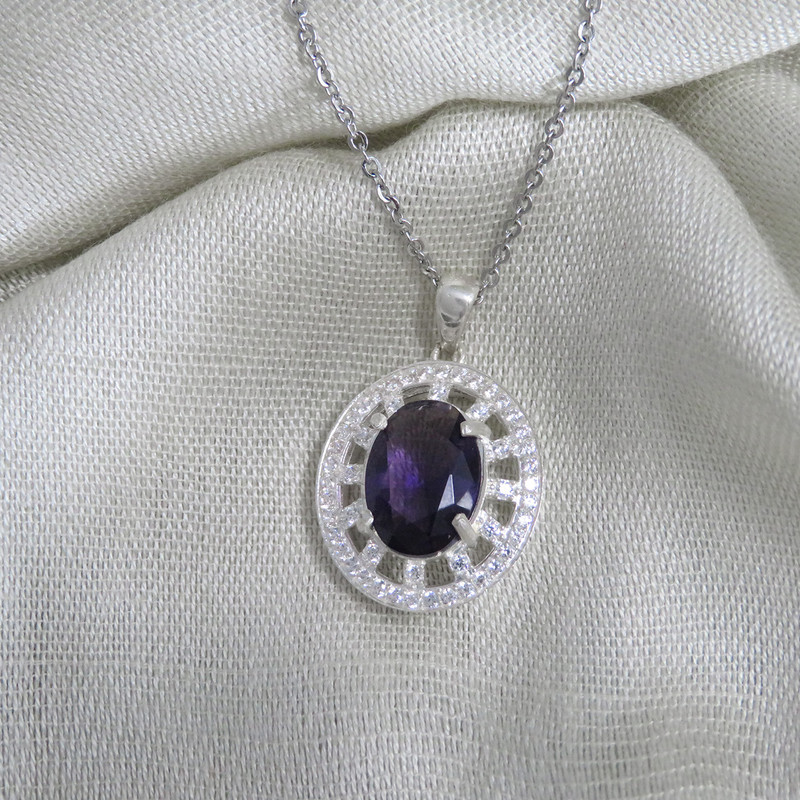 گردنبند نقره زنانه مدل AV176N-S14 C4