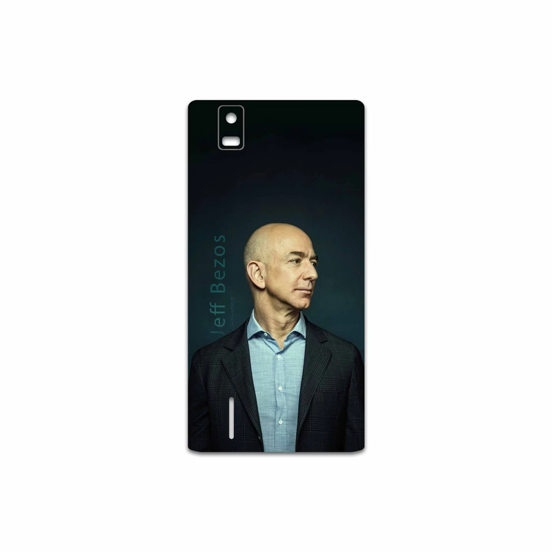 برچسب پوششی ماهوت مدل Jeff Bezos مناسب برای گوشی موبایل هوآوی Ascend P2